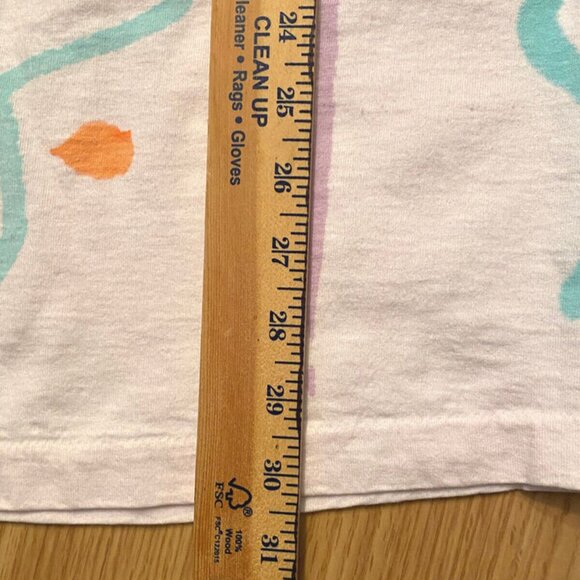 Vintage Anvil Light Pastel Dye Design Made In USA Single Stitch X-Large T-Shirt - Picture 8 of 12